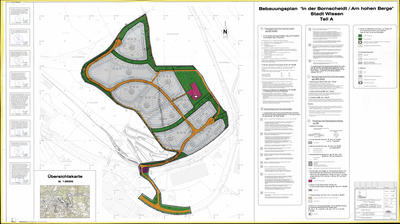 Bebauungsplan In der Bornscheidt-Am hohen Berge - Planzeichnung