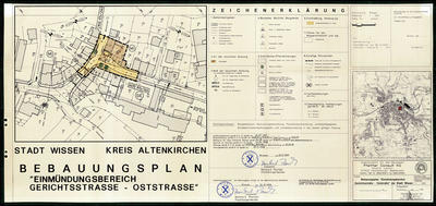 Bebauungsplan Einmündungsbereich Gerichtsstraße-Oststraße - Planzeichnung