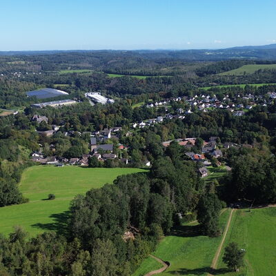 Bild vergr&ouml;&szlig;ern: Bikepark von oben